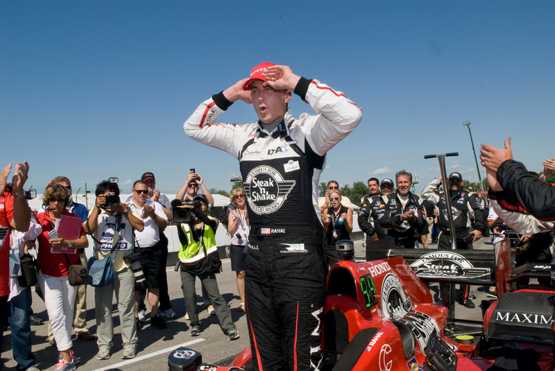 Illustration for article titled Rahal Wins At Honda Indy 200 And More People Gotta Watch This Stuff
